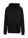 Sam 73 Črna moška jopa s kapuco na zadrgo SAM73 Beryl