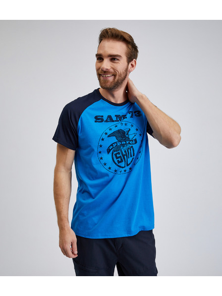 Sam 73 Modra moška majica SAM 73 Jordan