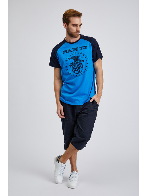 Sam 73 Modra moška majica SAM 73 Jordan