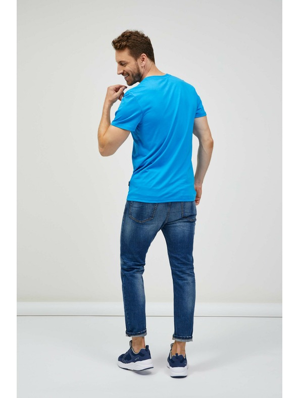 Sam 73 Modra moška majica SAM 73 Fenri