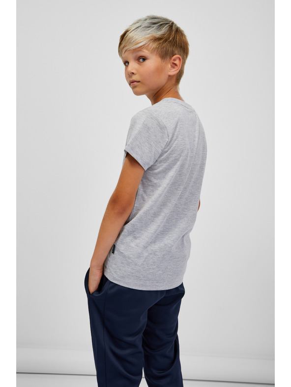 Sam 73 Svetlosiva fantovska črtasta majica SAM 73 Janson