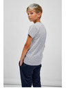 Sam 73 Svetlosiva fantovska črtasta majica SAM 73 Janson