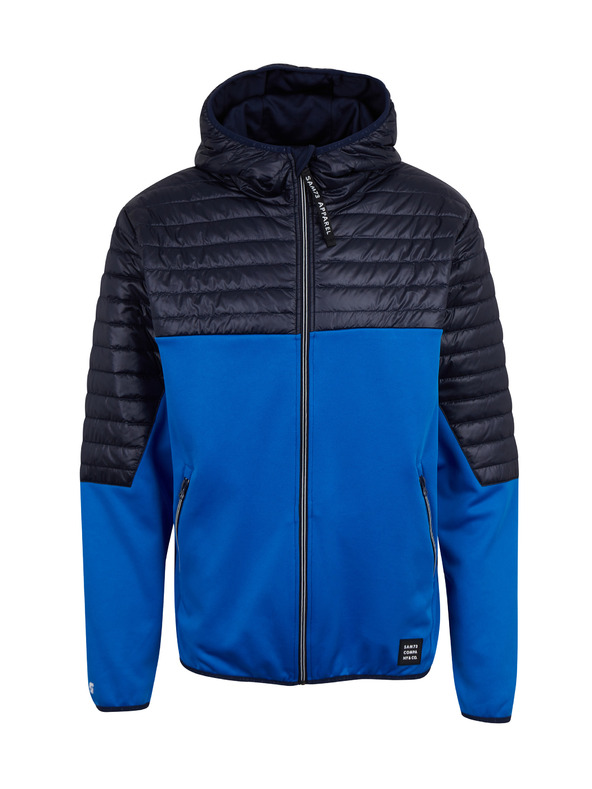 Sam 73 Črno-modra moška lahka prešita jakna SAM 73 Vader