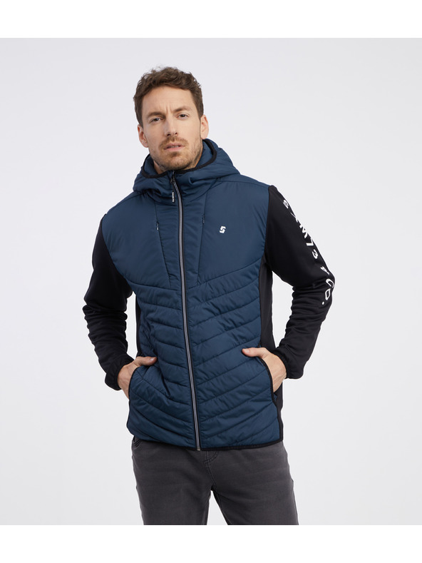 Sam 73 Temno modra moška lahka prešita jakna SAM 73 Travis