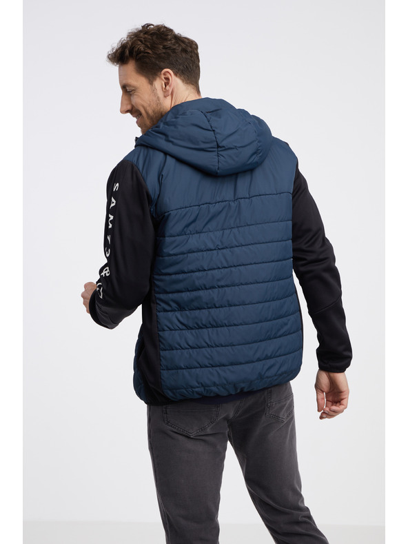 Sam 73 Temno modra moška lahka prešita jakna SAM 73 Travis