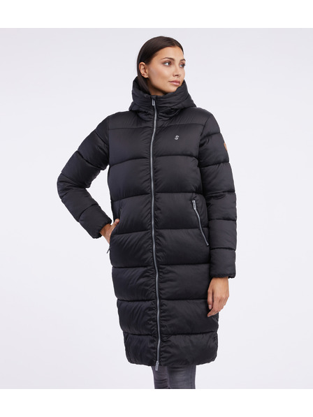 Sam 73 Črn ženski zimski prešiti plašč SAM 73 Hedvika