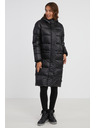 Sam 73 Črn ženski zimski prešiti plašč SAM 73