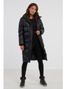 Sam 73 Črn ženski zimski prešiti plašč SAM 73