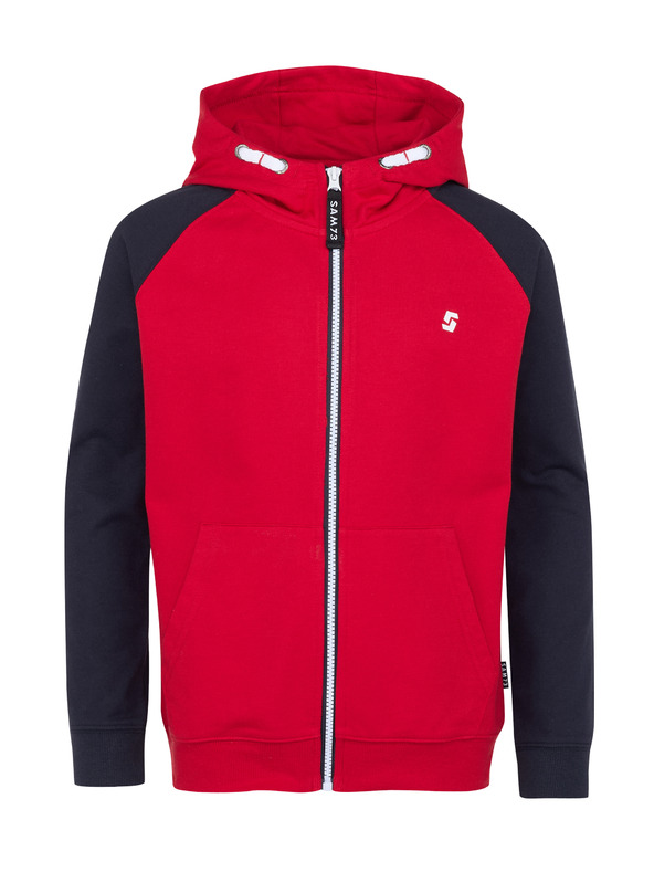 Sam 73 Črno-rdeča fantovska majica SAM 73 Next