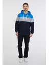 Sam 73 Modro-črna moška jopa s kapuco SAM 73 Gerado