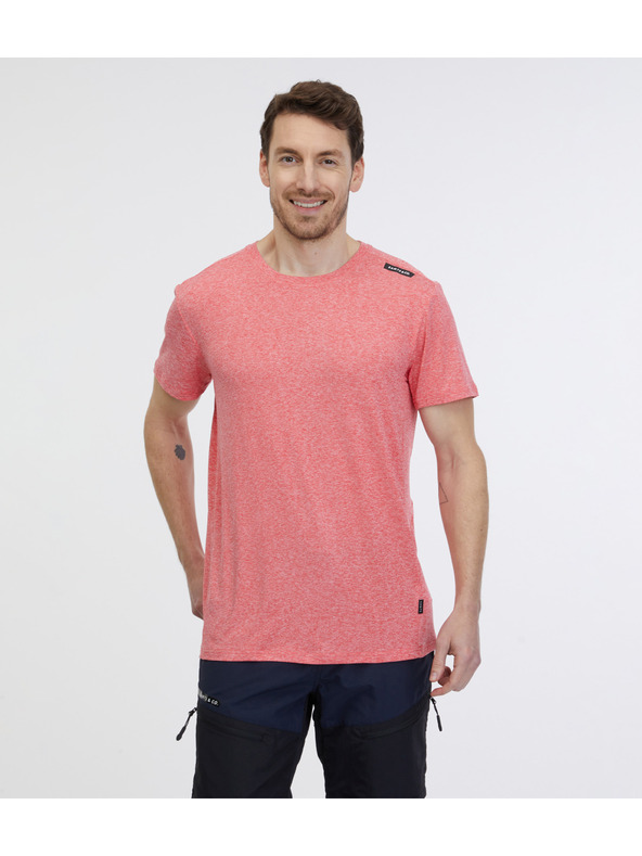 Sam 73 Koralna moška črtasta majica SAM 73 Fortunato