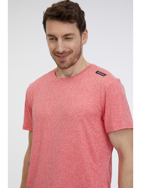 Sam 73 Koralna moška črtasta majica SAM 73 Fortunato