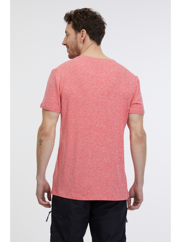 Sam 73 Koralna moška črtasta majica SAM 73 Fortunato