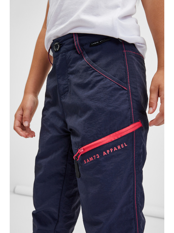 Sam 73 SAM 73 Marisol temno modre otroške hlače