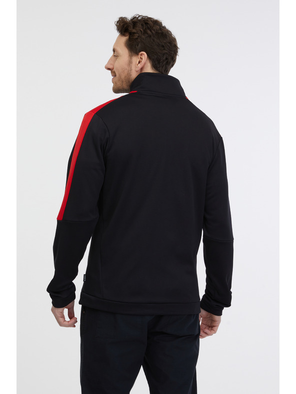 Sam 73 Črna moška jopa z zadrgo SAM 73 Lucas