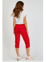 Sam 73 Rdeče ženske tričetrtinske hlače SAM 73 Lynx