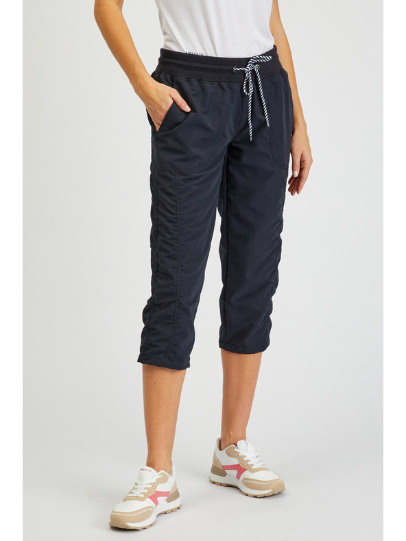 Sam 73 Temno modre ženske tričetrtinske hlače SAM 73 Lynx