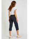Sam 73 Temno modre ženske tričetrtinske hlače SAM 73 Lynx
