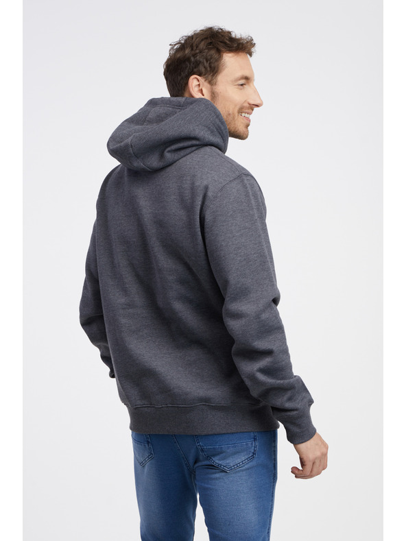 Sam 73 Siva moška kapuca SAM 73 Albus