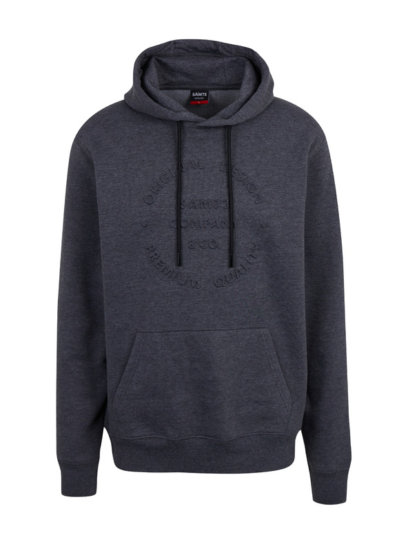 Sam 73 Siva moška kapuca SAM 73 Albus