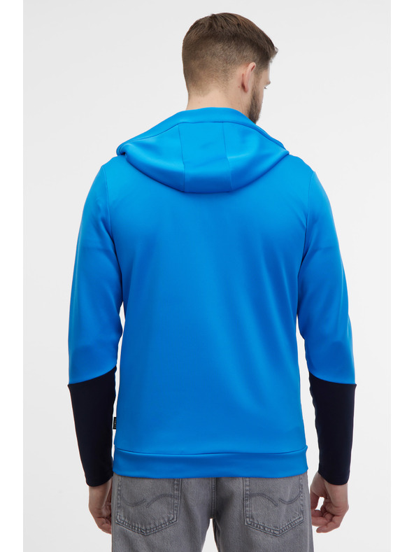 Sam 73 Modra moška kapuca z zadrgo SAM 73 Emanuel