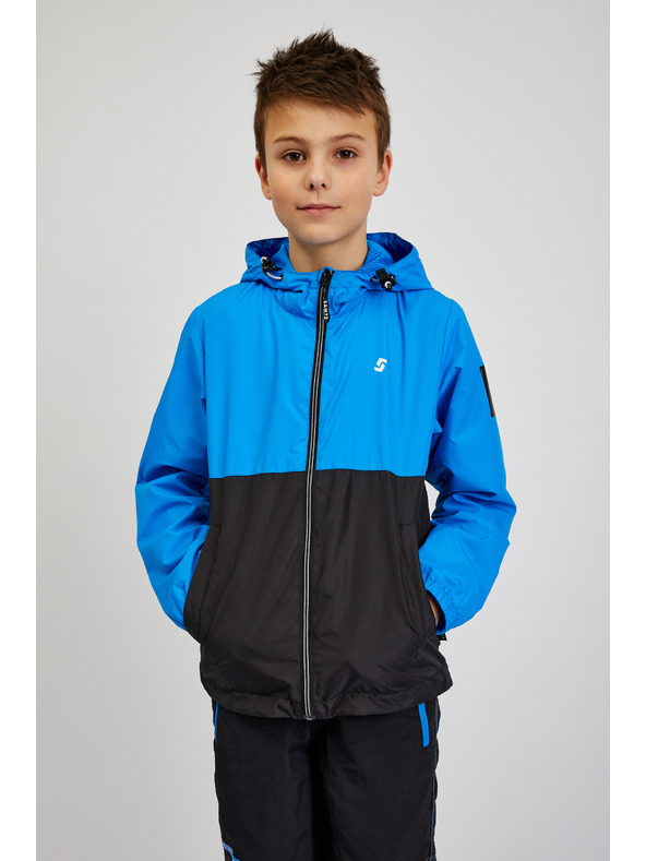 Sam 73 Črna in modra fantovska jakna SAM73 Apus