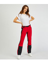 Sam 73 Črno-rdeče ženske hlače s snemljivimi nogavicami SAM73 Aries