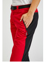 Sam 73 Črno-rdeče ženske hlače s snemljivimi nogavicami SAM73 Aries