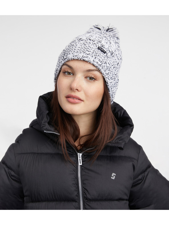 Sam 73 Bela in črna ženska kapa SAM 73