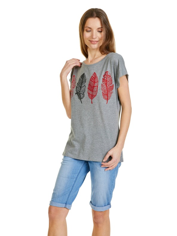 Sam 73 Siva ženska majica SAM 73 Penelope