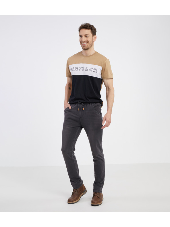 Sam 73 Temno sive moške hlače SAM 73 Gandalf