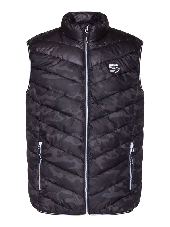 Sam 73 Črni moški prešiti vojaški jopič SAM 73 Gorm