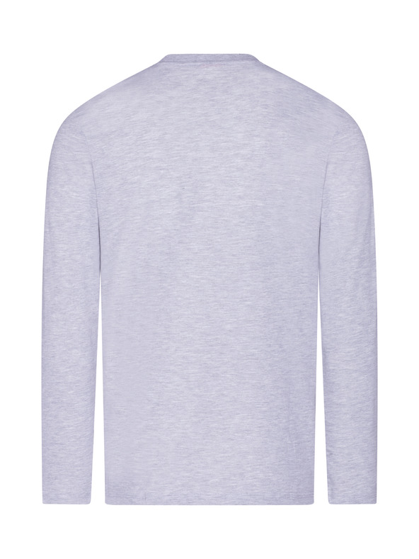 Sam 73 Svetlo siva moška črtasta majica SAM 73