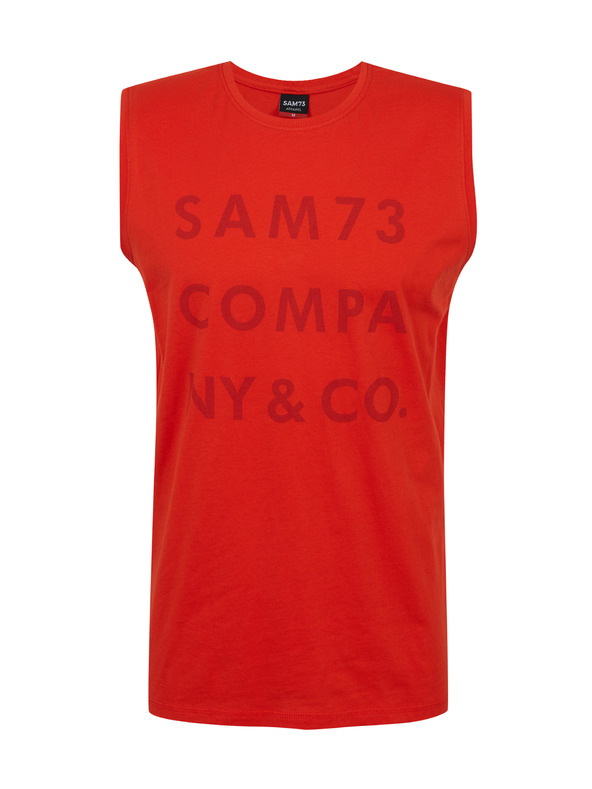 Sam 73 Rdeča moška majica SAM 73 Edgar