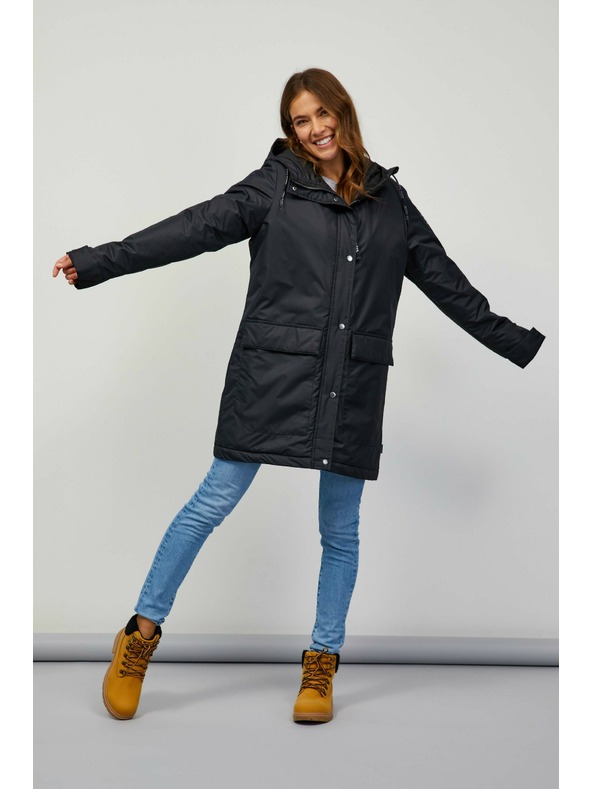 Sam 73 Črn ženski plašč SAM 73 Elisa