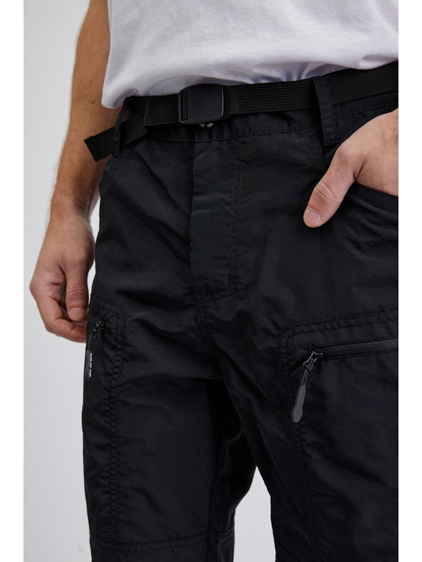 Sam 73 Črne moške športne hlače SAM73 Andalusit