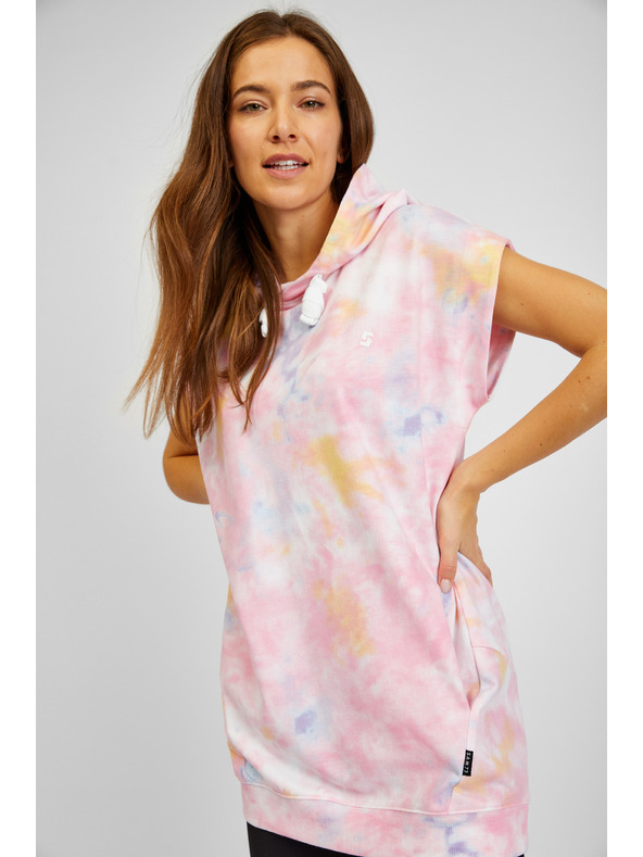 Sam 73 Roza ženska vzorčasta jopica brez rokavov SAM73 Carina