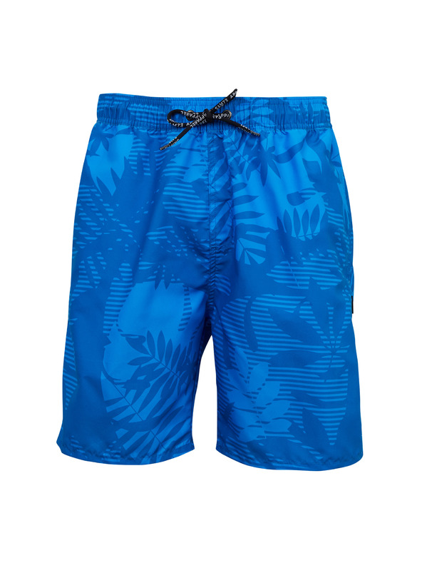 Sam 73 Modre moške vzorčaste kopalke SAM73 Leo