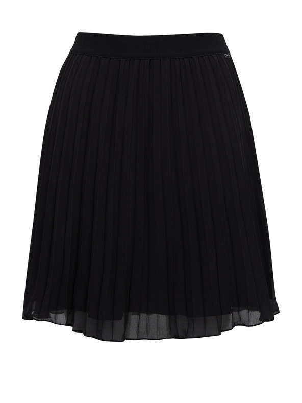 Sam 73 Črna ženska nagubana mini krila SAM73 Perseus