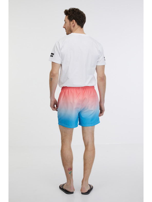 Sam 73 Roza in modre moške kopalke SAM 73 Dino