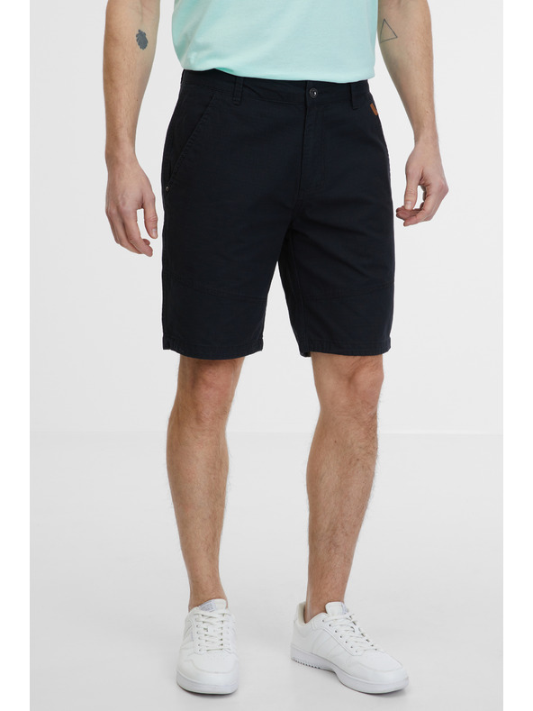 Sam 73 Črne moške kratke hlače SAM 73 Enrique