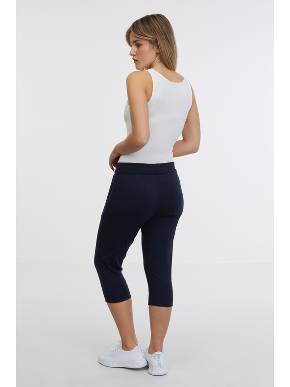 Sam 73 Temno modre ženske tričetrtinske hlače SAM 73 Camila