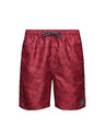 Sam 73 Moške kopalke z vzorcem v bordo barvi SAM 73