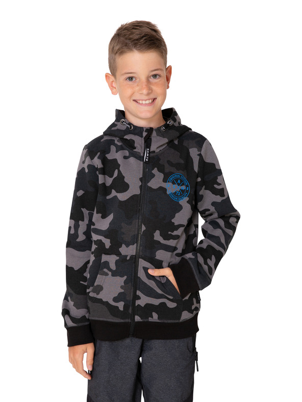 Sam 73 Temno siva fantovska maskirna jopa SAM 73