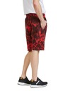 Sam 73 Rdeče moške kratke hlače z vzorcem SAM 73 Benedict