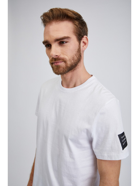 Sam 73 Bela moška majica SAM 73 Freddie