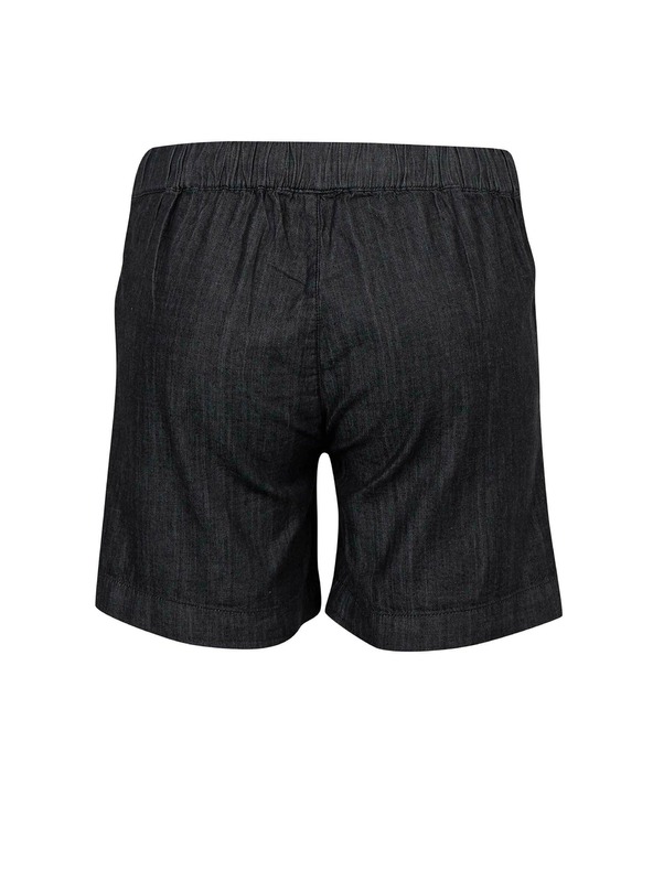 Sam 73 Črne ženske kratke hlače iz džinsa SAM 73 Aileen