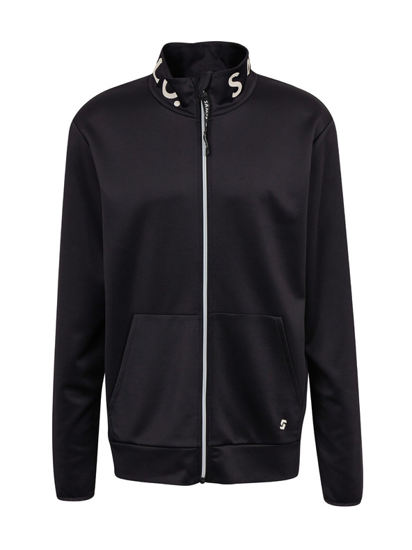 Sam 73 Črna moška majica z zadrgo SAM73 Stephen