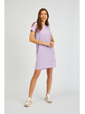 Sam 73 Svetlo vijolična ženska poletna obleka SAM73 Delphinus