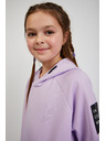 Sam 73 Svetlo vijolična dekliška jopa s kapuco SAM73 Virgo